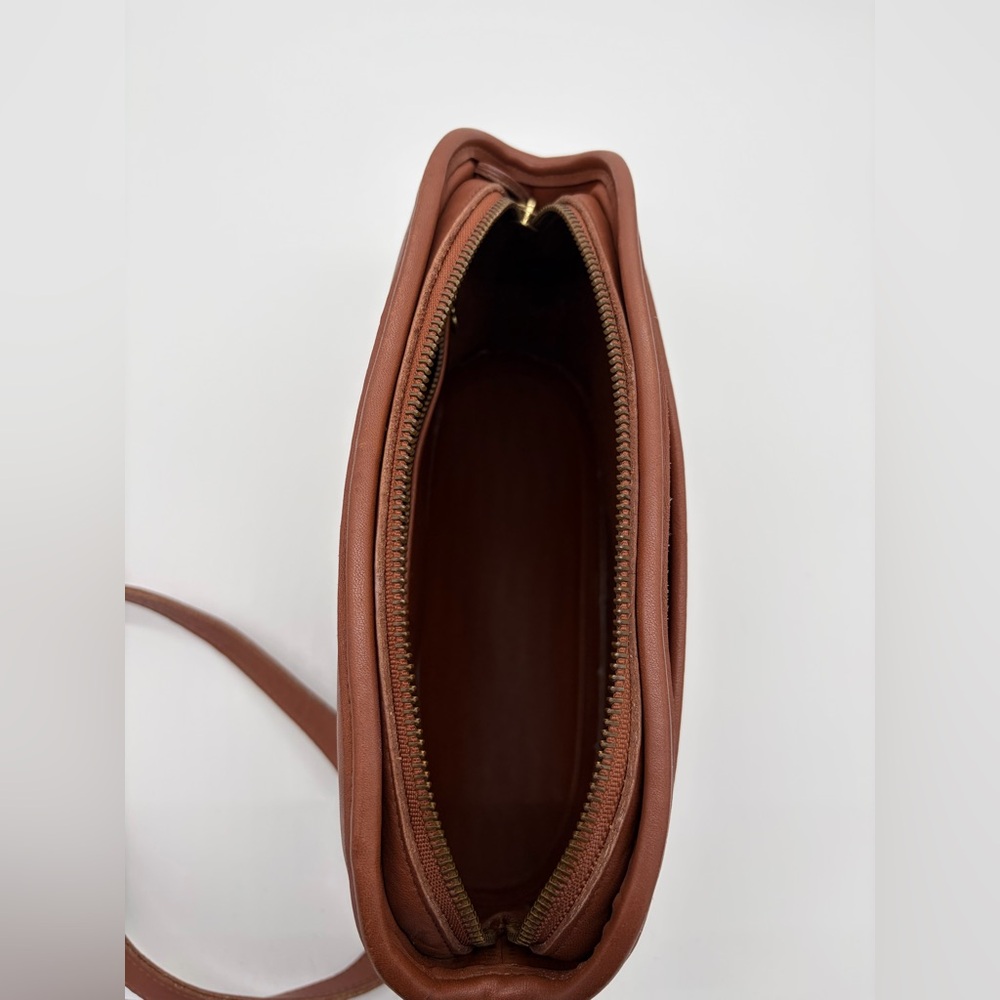 COACH Vintage (90’s)  Anderson 9976 Tan Leather Crossbody Bag -EUC - Picture 8 of 8